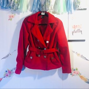 Wet Seal Peacoat (EUC)